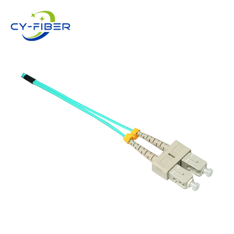 OM3 SC-FC UPC Duplex LSZH 2.0mm Fiber Optic Patch Cord, 3m